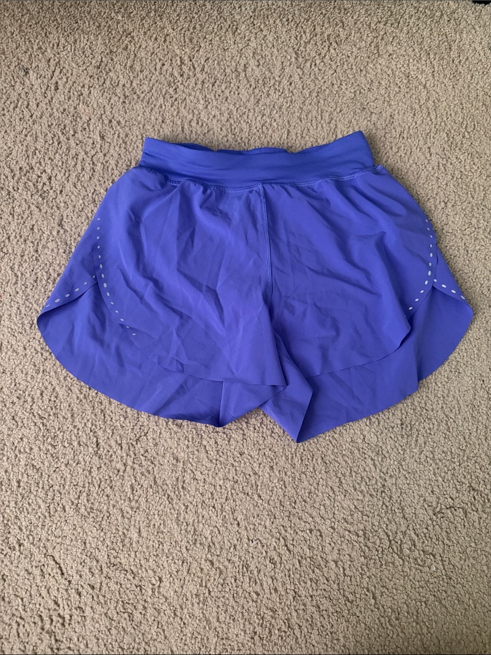 lululemon athletica Violet Layered Running Shorts